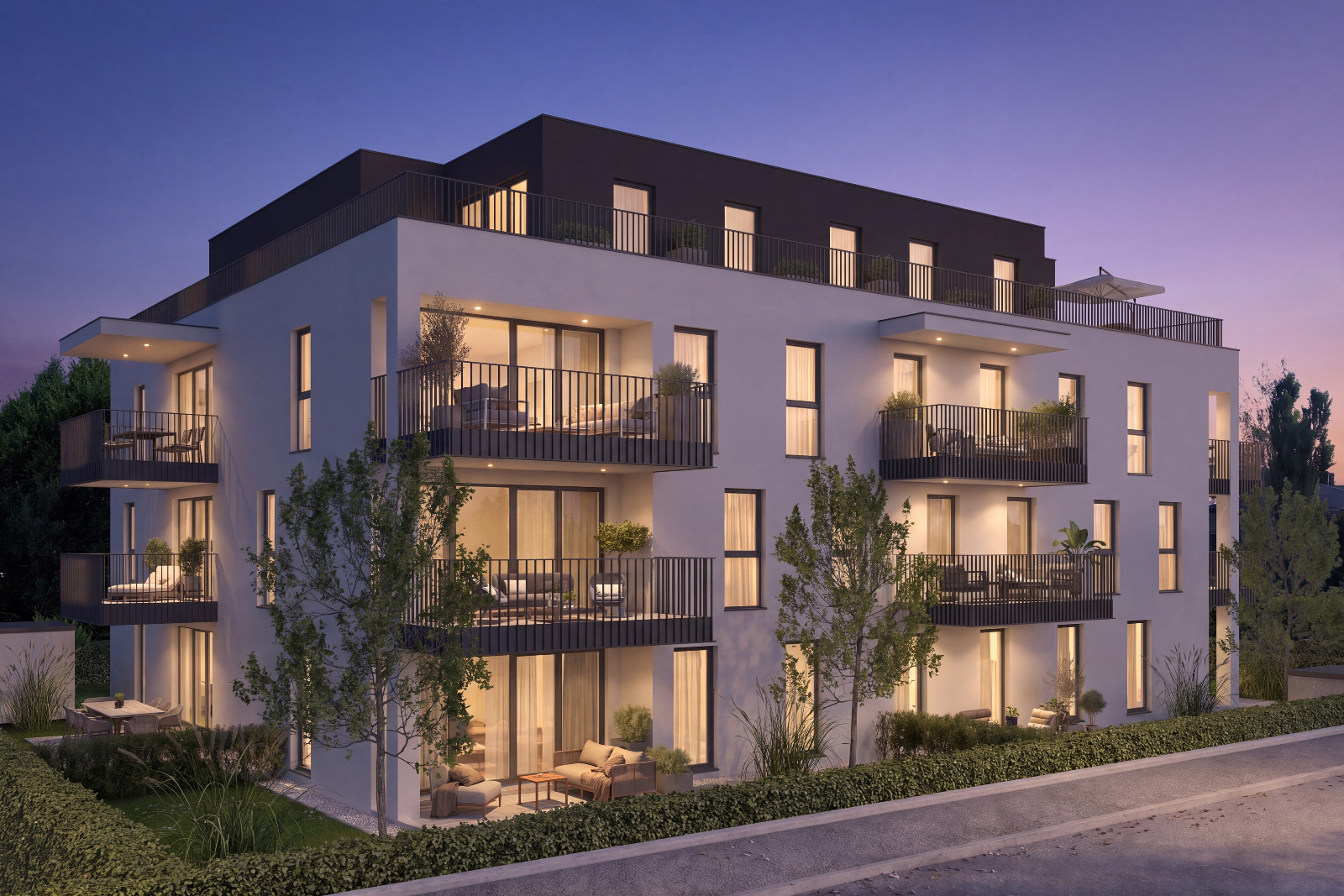 Architekturvisualisierung Salzburger Wohnbauprojekt
